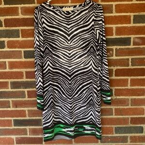 Michael Kors Zebra Print Shift Dress